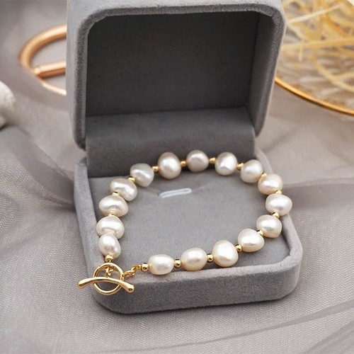 Bracciale con perle barocche