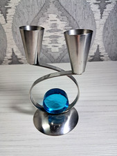 Portacandele in acciaio inox