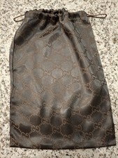 Gucci Marrone Raso GG Insegna