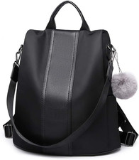 Zaino Antifurto Donna, Zainetto Multifunzionale, Borsa Casual Ed Moda per Viaggi