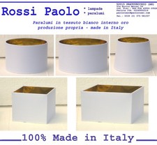 Paralume paraluce in tessuto