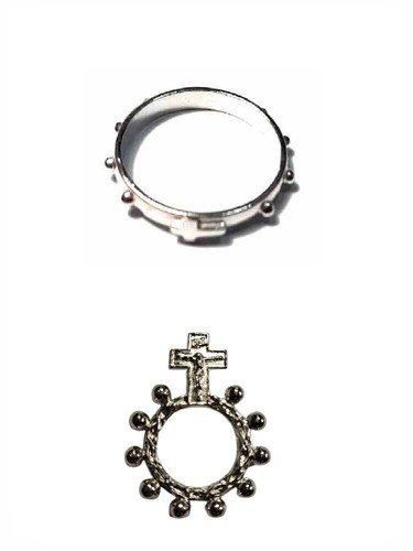 Anello rosario misura 13 - anello, su