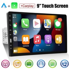 9" Single 1 Din Car Stereo