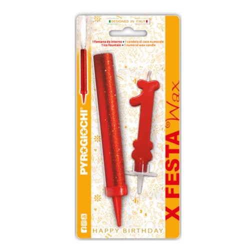 Fontana pirotecnica per - , torte