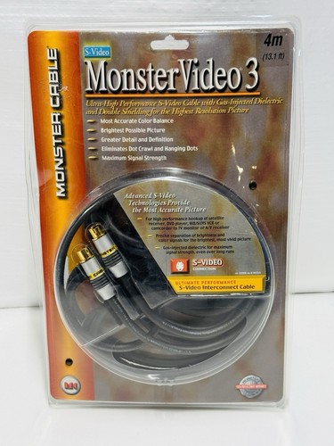 Monster video cavo - video, s-video