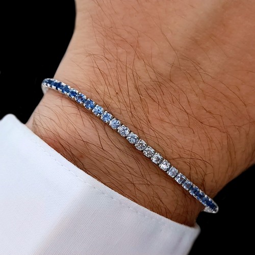 Brcciale tennis uomo - , zaffiri