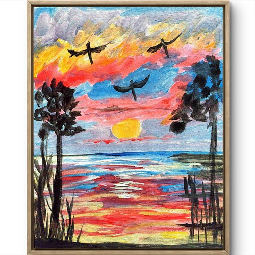 Paesaggio originale 11x14