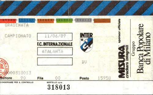 Biglietto stadio inter - stadio,