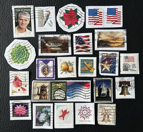 Lot timbres des - 25,