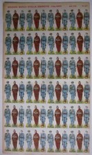 FOGLIO SOLDATINI DI CARTA MARCA STELLA ESERCITO ITALIANO - AVIERI N. 23 - D13