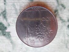 MONETA 100 LIRE DEL 1956 REPUBBLICA ITALIANA IN BUONE CONDIZIONI