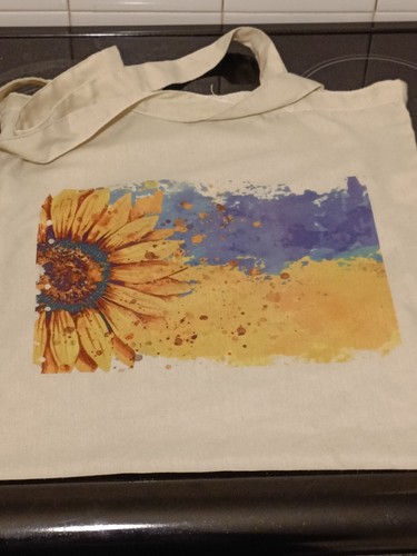 Borsa tote colori ucraina - borsa,