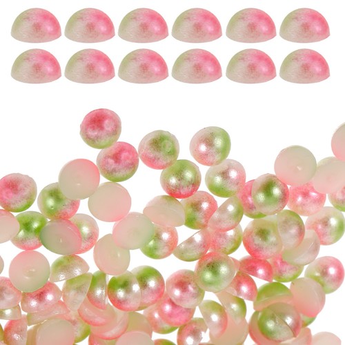 200 mezze perle con retro - ,