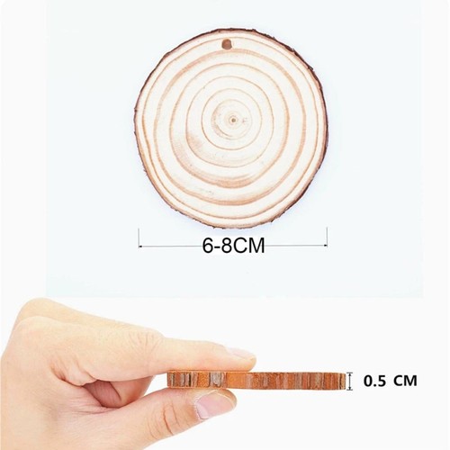 Pezzi fette di legno - 10-50,