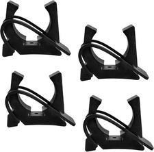 Boat Hook Holder, Black Rubber