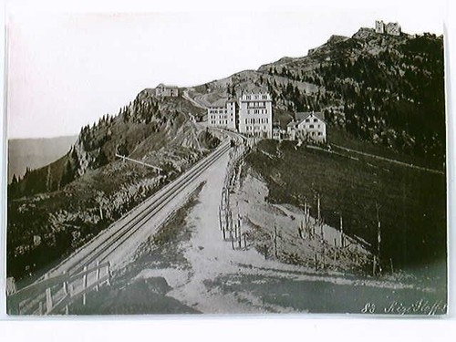 Vecchia fotografia rigi - fotografia,
