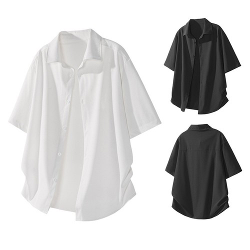 Camicia uomo poliestere manica