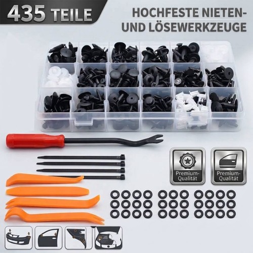Set 435 clip fissaggio - , auto