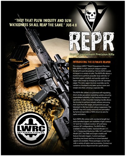 Scheda tecnica lwrc - tecnica,