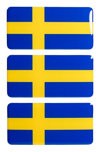 Bandiere svedesi adesivi