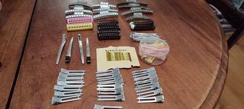 Vintage hairdressing items - hairdressing,