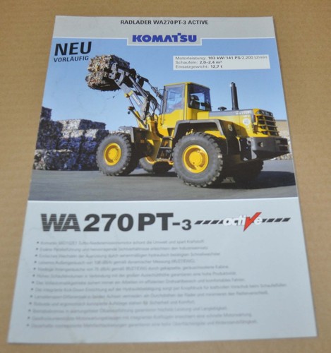 Komatsu wa270pt pala - komatsu,
