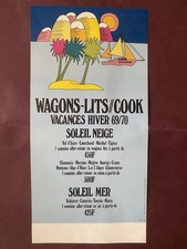 Affiche Wagon Lits Cook