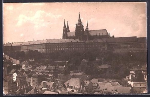 Cartolina praga hradschin - cartolina,