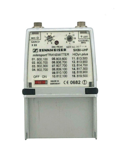 Sennheiser sk50 uhf - sennheiser, sk50-uhf