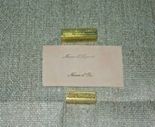 Timbro in ottone per pelletteria per stampa a caldo nozze d'oro nozze d'argento