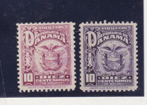 Panama 1924 238 varietà - panama,
