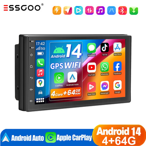 Autoradio 64g doppio 2 - autoradio, 7"