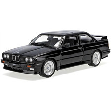 BMW M3 (E30) 1:24 Nero di
