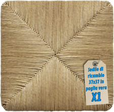 - Seduta Di Ricambio in Paglia