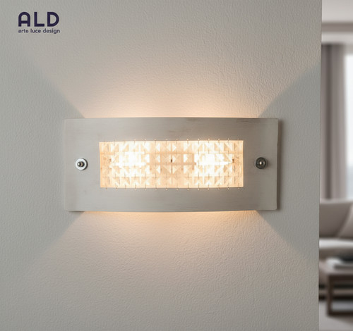 Plafoniera metallo avorio - ,
