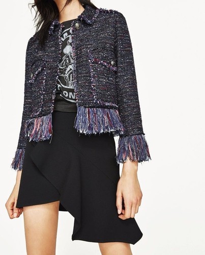 Giacca donna zara - zara, navy