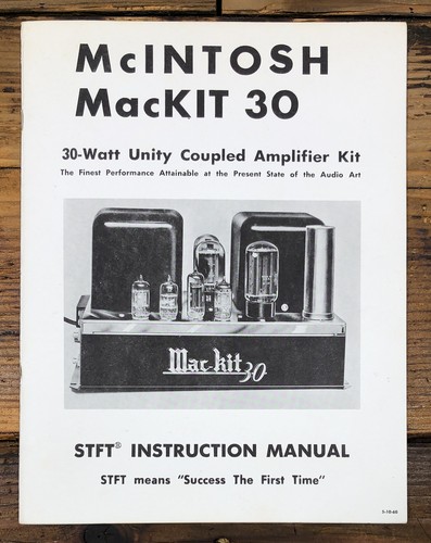 Mcintosh mackit 30 - mcintosh, mc-30