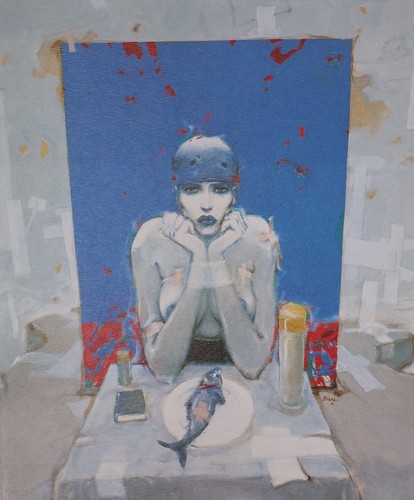 Enki bilal bleu sang - bleu,