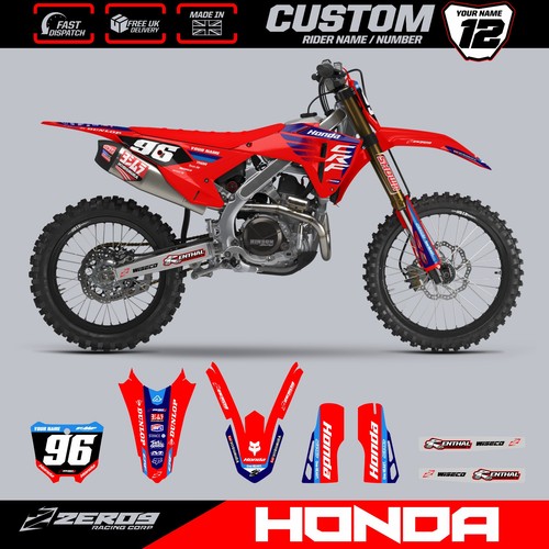 Kit grafica honda motocross - honda,