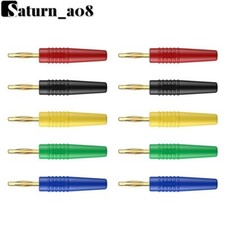 10PCS 2mm Placcato Oro Banana