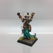 Chaos Stregone Mago Giochi Giorno 2010 Edizione Limitata Warhammer Metal Dipinto