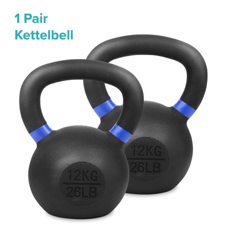 Coppia pesi kettlebell ghisa - pesi,