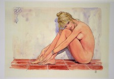 MANARA STAMPA BRIGITTE BARDOT