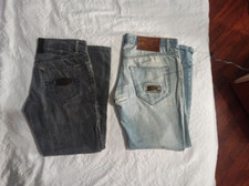 John Richmond -set di 2 jeans uomo grigio / blu tg. 32 e 33 (tg. 46 e 47)