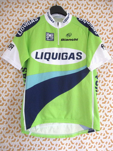 Maillot cycliste liquigas - cycliste,