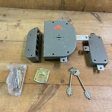 CR SERRATURA PORTA BLINDATA MAPPA CON CHIAVI OGGETTO VINTAGE