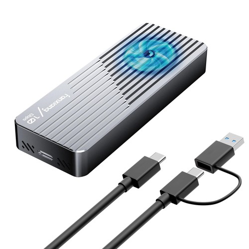 Case ssd con ventola enclosure - ssd,