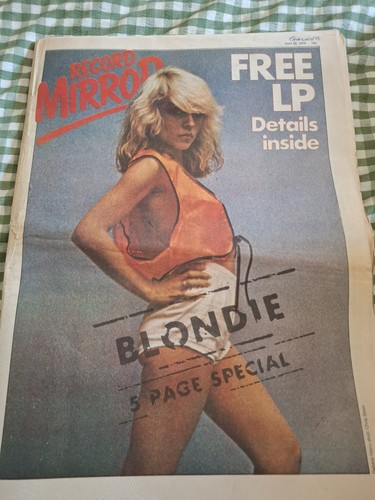 Blondie record mirror - blondie, :