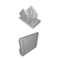 Supporto telefono con - supporto,
