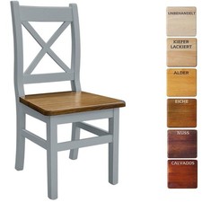 Sedia in legno grigio sedia a